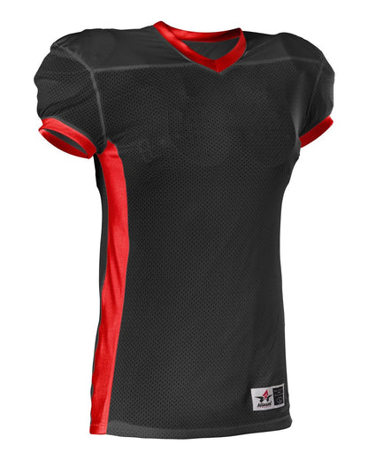 Alleson Athletic Football Jersey 750E #color_Black/ Red