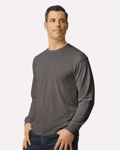 Gildan Unisex Heavy Cotton™ Long Sleeve T-Shirt 5400 #colormdl_Charcoal
