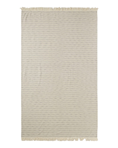 J. America Baja Blanket 8691 #color_Natural/ Charcoal