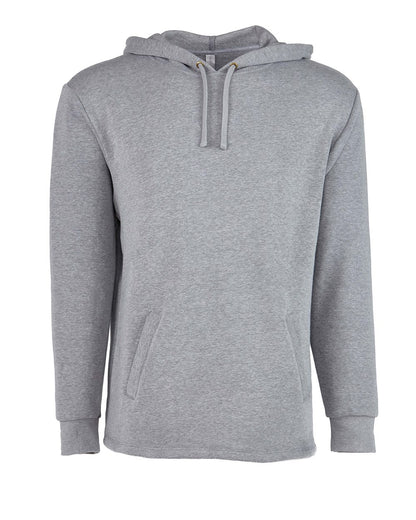 Next Level Malibu Welt Pocket Hoodie 9300 #color_Heather Grey