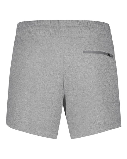 Holloway Women's Eco Revive™ Ventura Soft Knit Shorts 223704 #color_Grey Heather