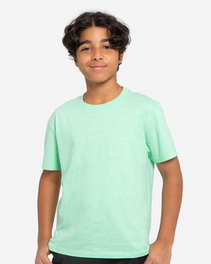 Threadfast Apparel Youth Epic Cotton T-Shirt T1000B #colormdl_Mint Green