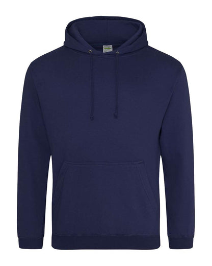 AWDis Unisex College Hooded Sweatshirt JHA001 #color_Oxford Navy