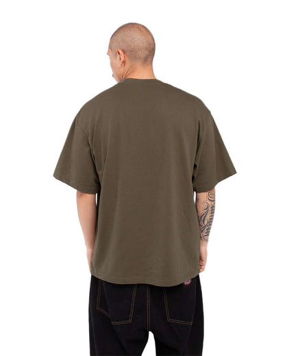Shaka Wear Men's Tall Max Heavyweight T-Shirt SHMHSST #colormdl_Hunter Green
