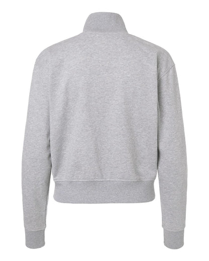 American Apparel Women's French Terry Full-Zip Jacket FTJ00 #color_Heather Grey