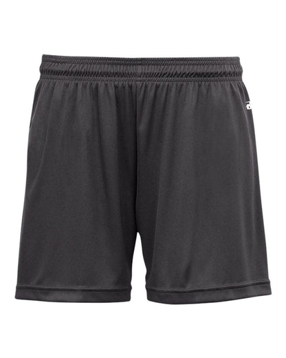 Badger Women's B-Core 5" Inseam Shorts 4116 #color_Graphite