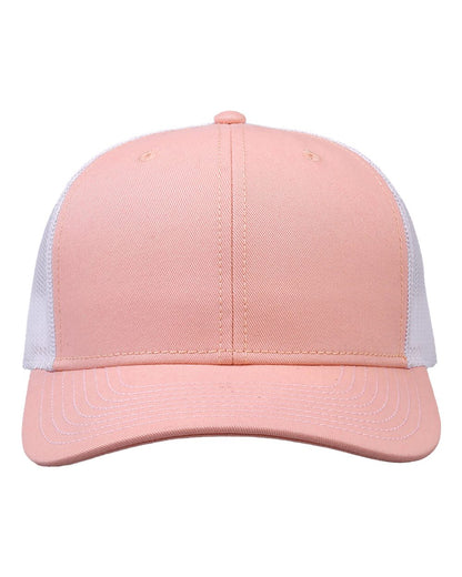 The Game Everyday Trucker Cap GB452E #color_Creamsicle Pink/ White