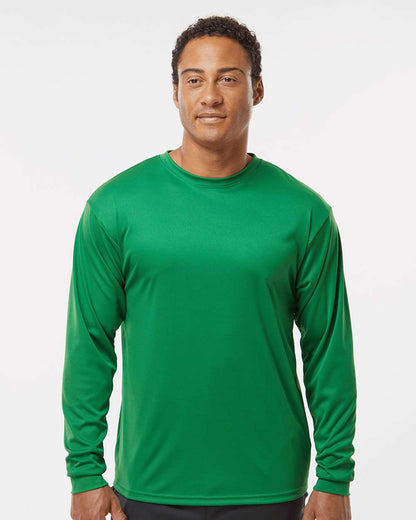 C2 Sport Performance Long Sleeve T-Shirt 5104 #colormdl_Kelly