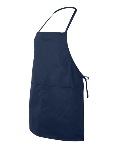 Liberty Bags Two-Pocket Butcher Apron 5502 #color_Navy