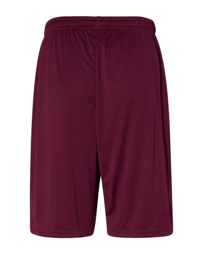 Russell Athletic Men's Dri-Power® Essential 10" Shorts with Pockets TS7X2M #color_Maroon