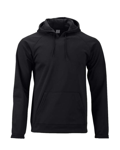 Paragon Unisex Vail Performance Fleece Hooded Sweatshirt 305 #color_Black