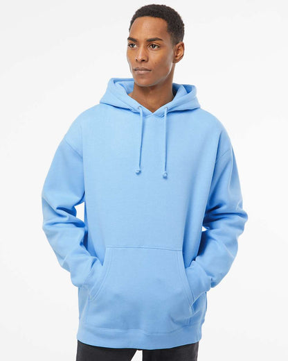 Independent Trading Co. Heavyweight Hooded Sweatshirt IND4000 #colormdl_Blue Aqua