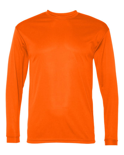 C2 Sport Performance Long Sleeve T-Shirt 5104 #color_Safety Orange