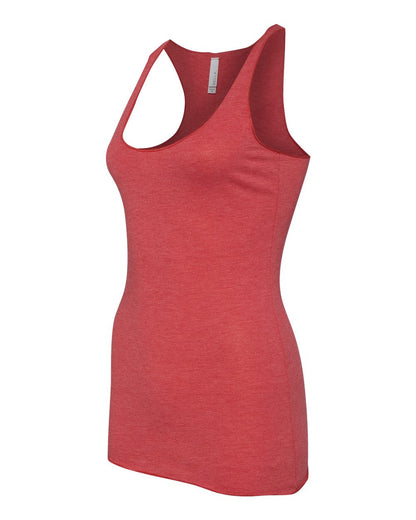 BELLA + CANVAS Women's Triblend Racerback Tank 8430 #color_Red Triblend