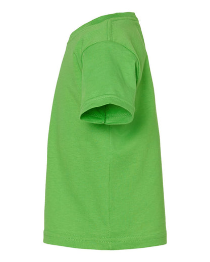 Rabbit Skins Infant Fine Jersey Tee 3322 #color_Apple
