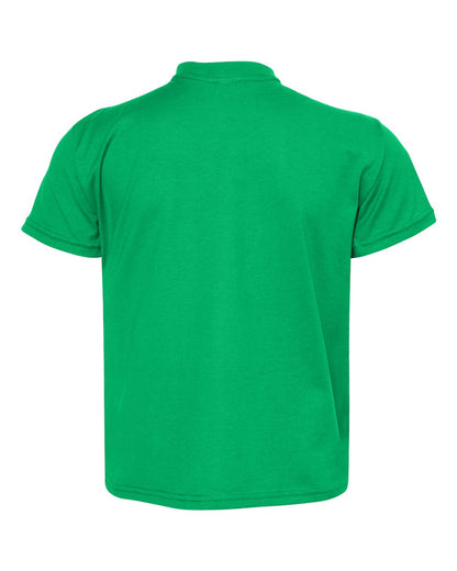 Hanes Youth Perfect-T T-Shirt 498Y #color_Kelly Green