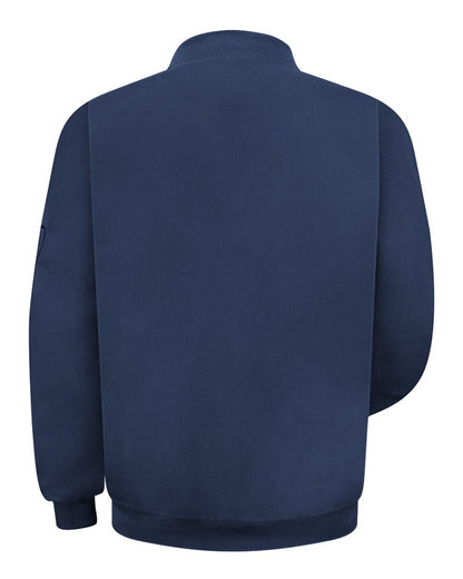 Red Kap Men's Tall Unlined Team Jacket JT36T #color_Navy