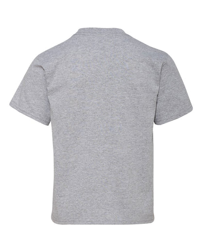 JERZEES Youth Dri-Power® 50/50 T-Shirt 29BR #color_Athletic Heather
