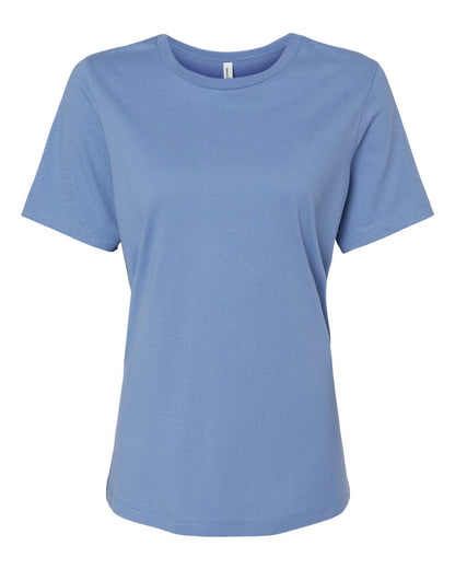 BELLA + CANVAS Women’s Relaxed Jersey Tee 6400 #color_Carolina Blue