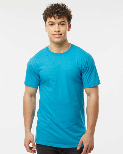 Tultex Premium Cotton Blend T-Shirt 541 #colormdl_Turquoise Heather