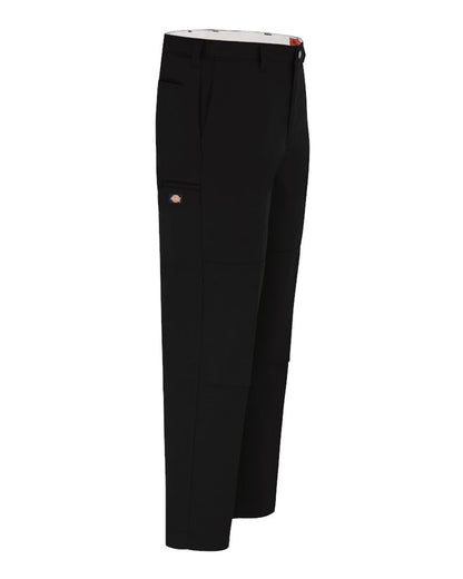 Dickies Men's Extended Sizes Premium Industrial Double Knee Pants LP56EXT #color_Black