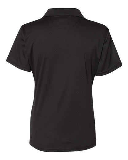 Sierra Pacific Women's Value Polyester Polo 5100 #color_Black