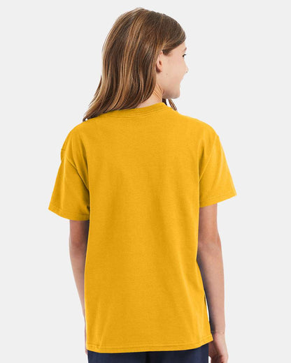 Hanes Authentic Youth T-Shirt 5450 #colormdl_Gold