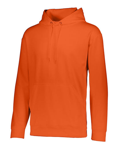 Augusta Sportswear Wicking Fleece Hooded Sweatshirt 5505 #color_Orange