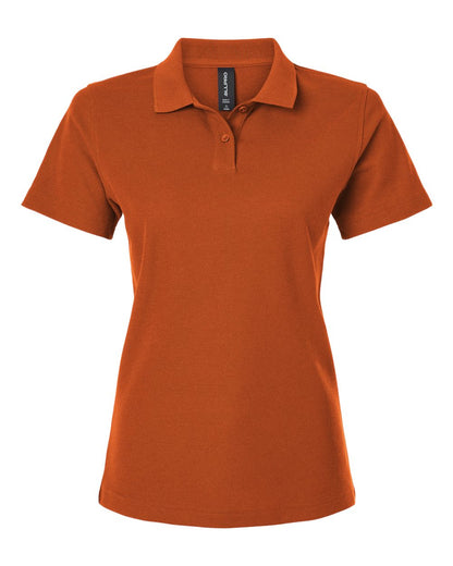 AllPro Women's Pique Polo 62800L #color_Rust