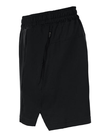 Adidas Men's D4T Woven 7" Shorts AT304 #color_Black/ White