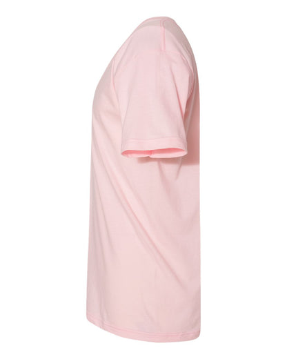 American Apparel Unisex Fine Jersey V-Neck Tee 2456W #color_Light Pink