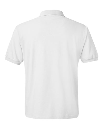 Hanes Men's EcoSmart® Jersey Polo 054X #color_White