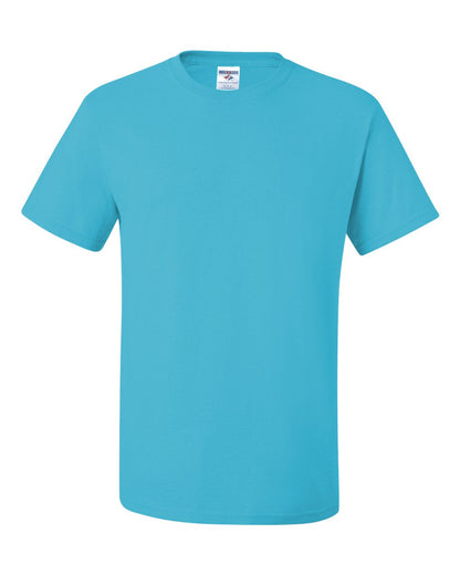 JERZEES Unisex Dri-Power® 50/50 T-Shirt 29MR #color_Aquatic Blue
