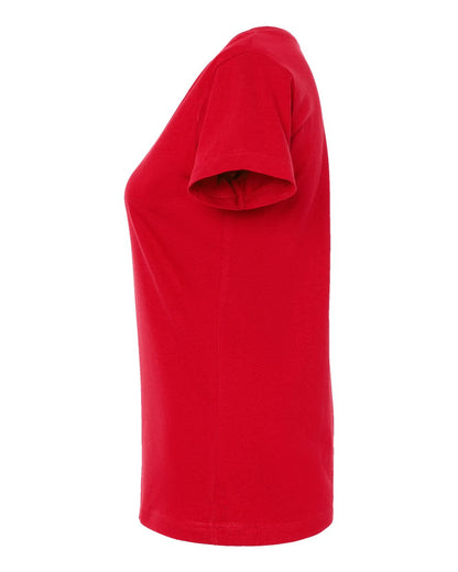 LAT Women's Fine Jersey Tee 3516 #color_Red
