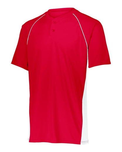 Augusta Sportswear Youth Limit Jersey 1561 #color_Red/ White