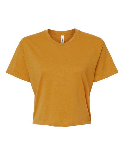 Next Level Women's Ideal Crop Top 1580 #color_Antique Gold