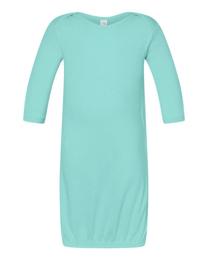 Rabbit Skins Infant Baby Rib Layette 4406 #color_Chill