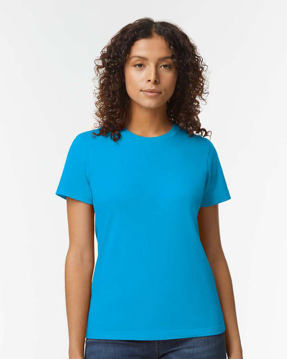 Gildan Women's Softstyle® Midweight T-Shirt 65000L #colormdl_Sapphire