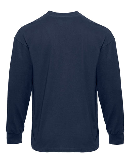 Next Level Unisex Heavyweight Long Sleeve T-Shirt 7211 #color_Midnight Navy