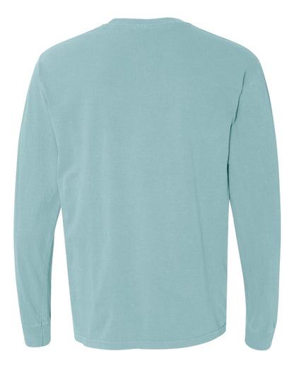 Comfort Colors Unisex Garment-Dyed Heavyweight Long Sleeve T-Shirt 6014 #color_Chalky Mint