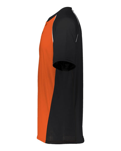 Augusta Sportswear Limit Jersey 1560 #color_Black/ Orange/ White