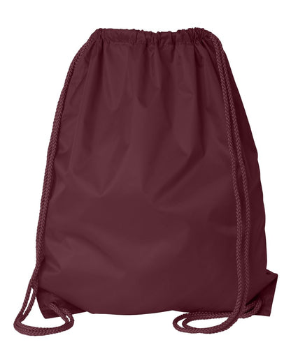 Liberty Bags Large Drawstring Pack with DUROcord 8882 #color_Maroon