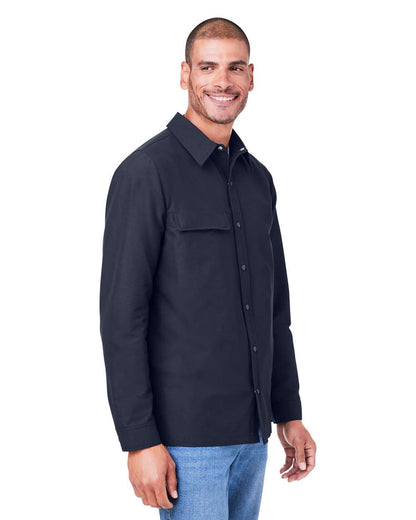 Harriton Unisex Flex Twill Overshirt M72 #colormdl_Dark Navy