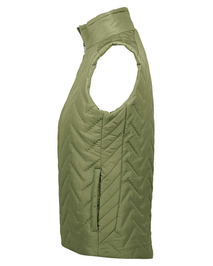 Holloway Women's Repreve® Eco Quilted Vest 229713 #color_Olive
