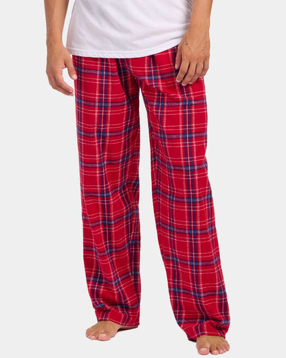 Boxercraft Harley Flannel Pants BM6624 #colormdl_Brick Red Kingston