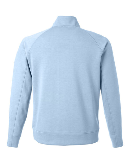 J. America Unisex Apex Fleece Quarter-Zip Sweatshirt 8751 #color_Ice Blue