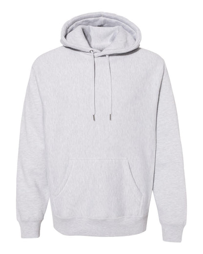 Independent Trading Co. Unisex Legend Premium Heavyweight Cross-Grain Hooded Sweatshirt IND5000P #color_Grey Heather