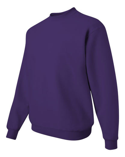 JERZEES Unisex NuBlend® Crewneck Sweatshirt 562MR #color_Deep Purple