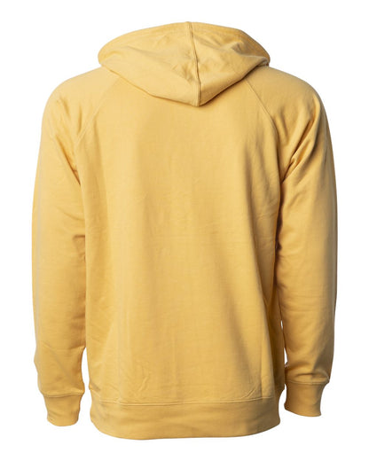 Independent Trading Co. Icon Lightweight Loopback Terry Hooded Sweatshirt SS1000 #color_Harvest Gold