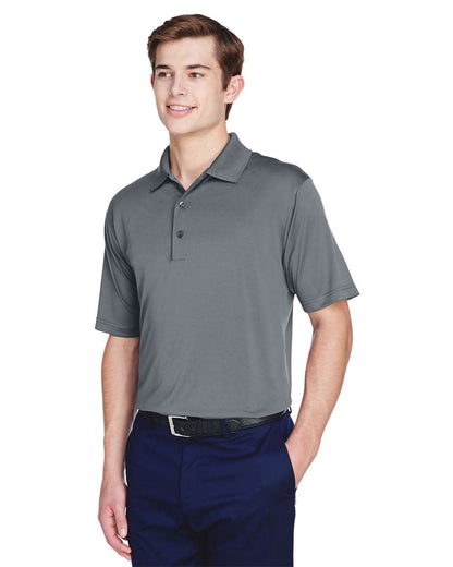 UltraClub Men's Cool & Dry 8-Star Elite Performance Interlock Polo 8610 #colormdl_Charcoal